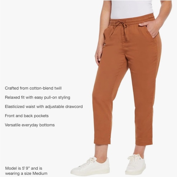 GAP Stretch Elastic Waist Pull-On Pants - Picture 4 of 8